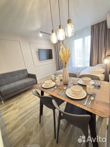 

Квартира-студия, 32 м², 2 кровати
