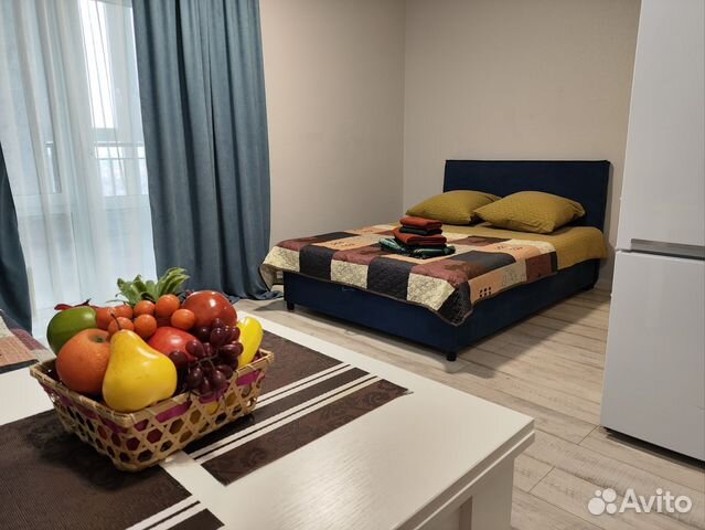 

Квартира-студия, 28 м², 2 кровати