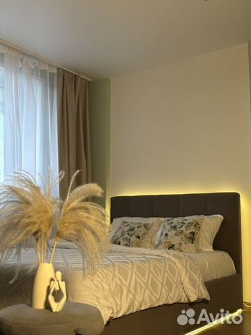 

Квартира-студия, 34 м², 2 кровати