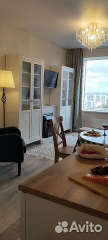 

1-к. квартира, 42 м², 2 кровати