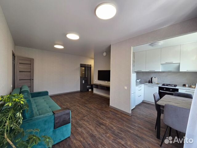 

1-к. квартира, 45 м², 2 кровати