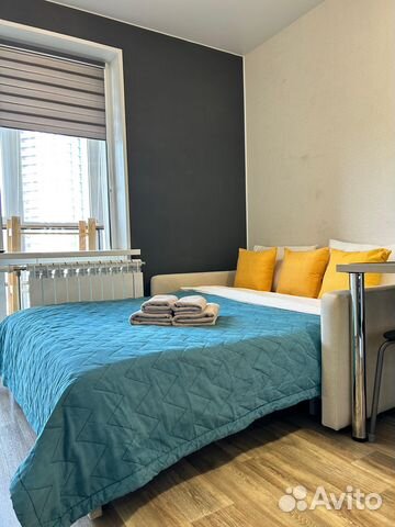 

Квартира-студия, 28 м², 1 кровать
