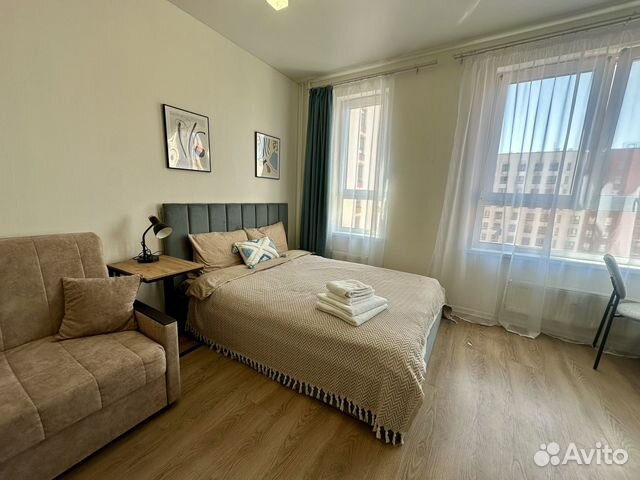 

Квартира-студия, 25 м², 1 кровать