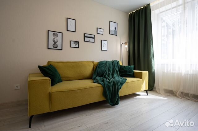 

1-к. квартира, 35,2 м², 2 кровати