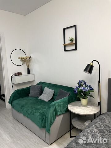 

Квартира-студия, 27 м², 2 кровати