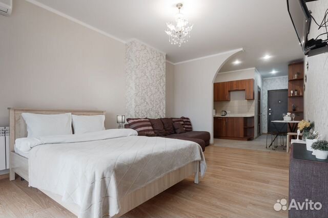 

Квартира-студия, 35 м², 2 кровати