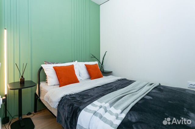 

1-к. квартира, 40 м², 2 кровати