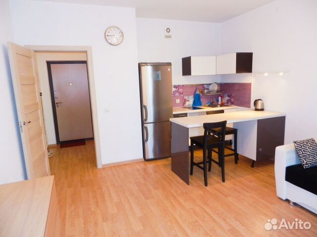 

Квартира-студия, 30 м², 2 кровати