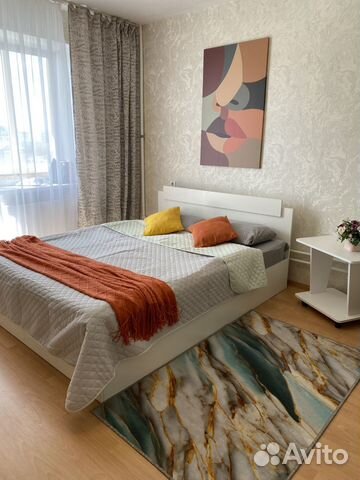 

1-к. квартира, 37 м², 2 кровати