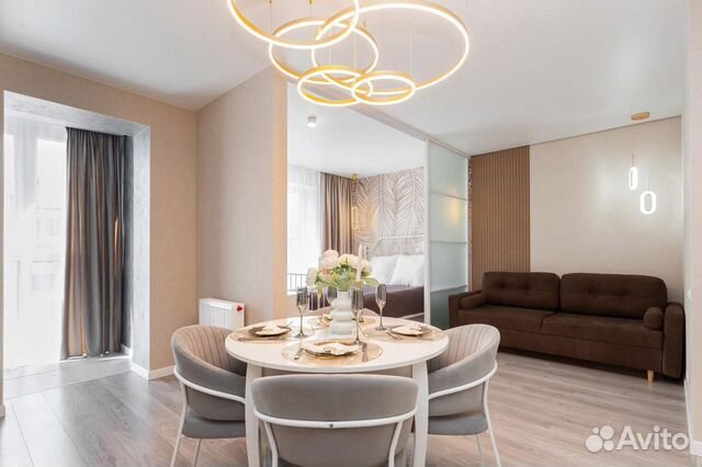 

Квартира-студия, 40 м², 2 кровати
