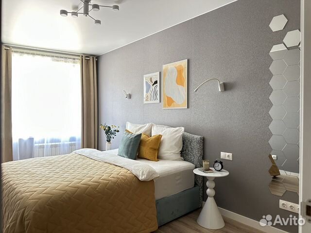 

1-к. квартира, 43 м², 3 кровати