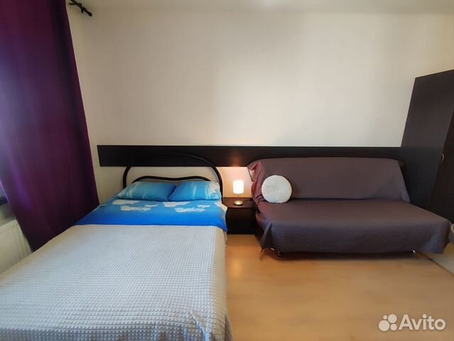 

Квартира-студия, 26 м², 2 кровати