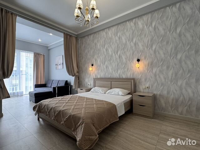 

1-к. квартира, 45 м², 2 кровати