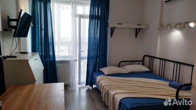 

Квартира-студия, 30 м², 1 кровать