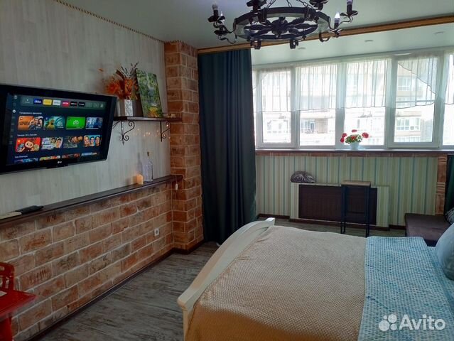 

Квартира-студия, 29 м², 2 кровати