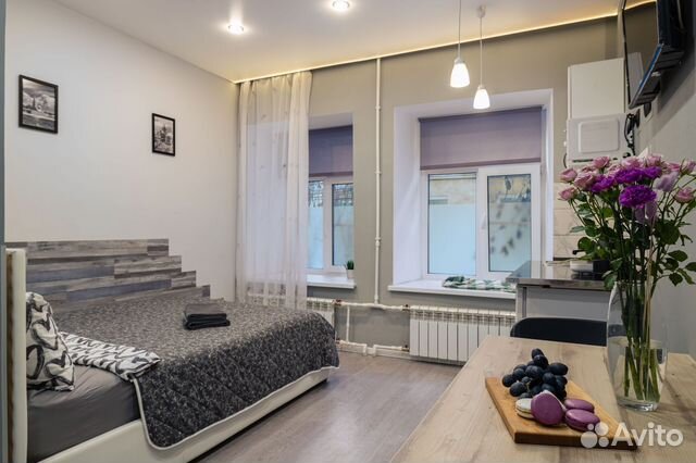 

Квартира-студия в апарт-отеле, 20 м², 2 кровати