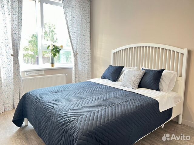 

1-к. квартира, 42 м², 2 кровати