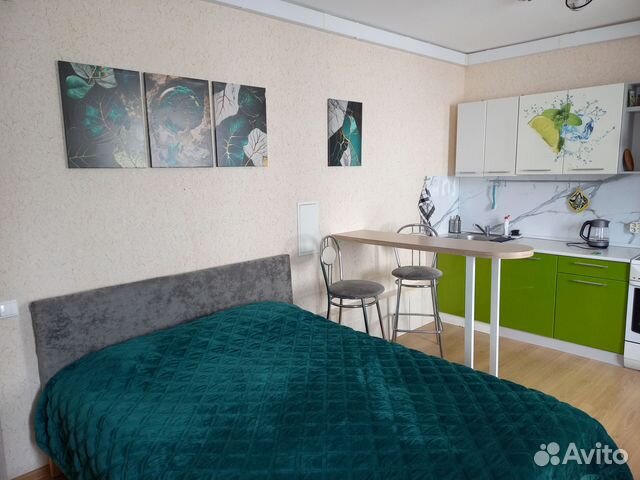 

Квартира-студия, 30 м², 2 кровати