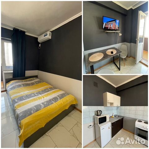 

Квартира-студия, 23 м², 2 кровати