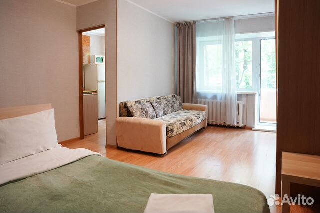 

1-к. квартира, 35 м², 2 кровати