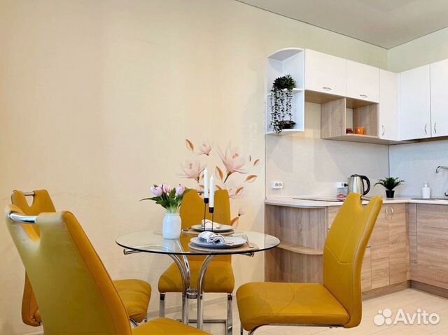 

1-к. квартира, 39 м², 2 кровати