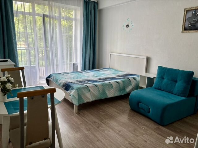 

Квартира-студия, 23 м², 2 кровати