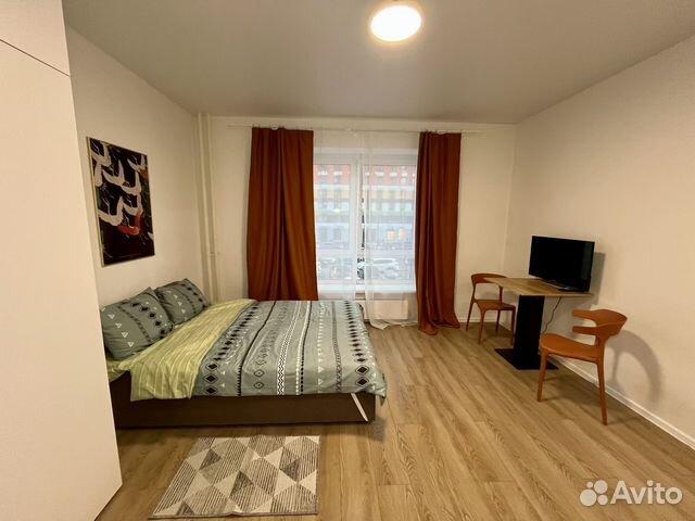 

Квартира-студия, 25 м², 1 кровать