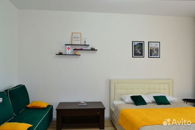 

1-к. квартира, 37 м², 2 кровати