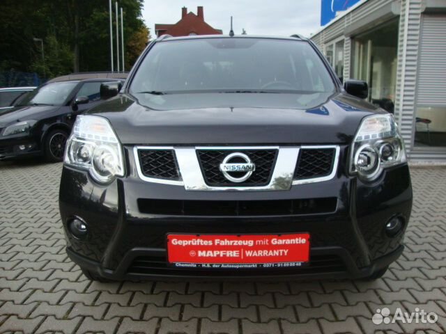 В разборе nissan X-trail T31 2008 №132 черн