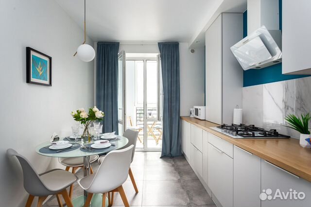 

1-к. квартира, 40 м², 2 кровати