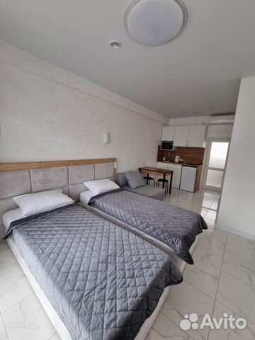 

Квартира-студия, 20 м², 2 кровати
