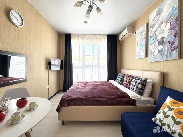 

Квартира-студия, 27 м², 3 кровати