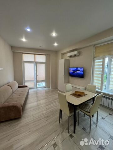 

Квартира-студия, 45 м², 3 кровати