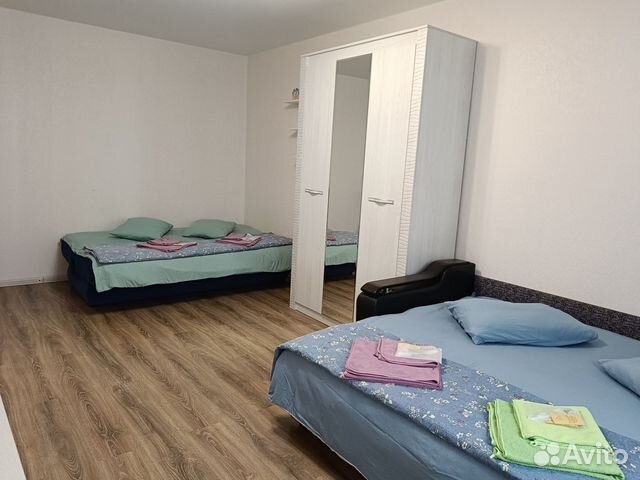 

1-к. квартира, 38 м², 2 кровати