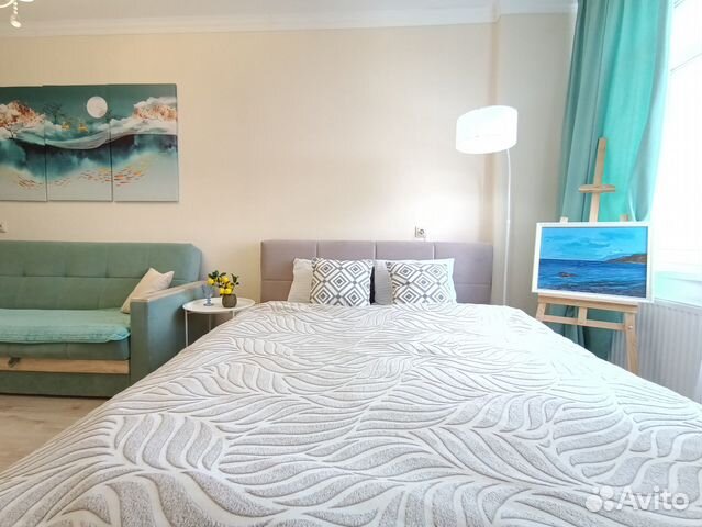 

1-к. квартира, 43 м², 2 кровати
