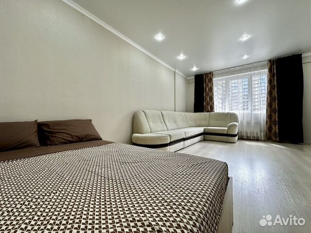 

1-к. квартира, 43 м², 2 кровати