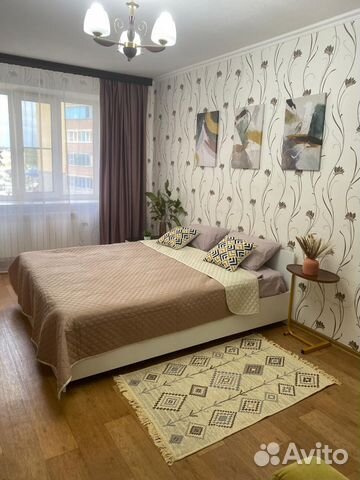 

1-к. квартира, 44 м², 2 кровати