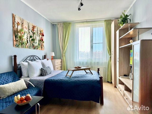 

1-к. квартира, 36 м², 3 кровати