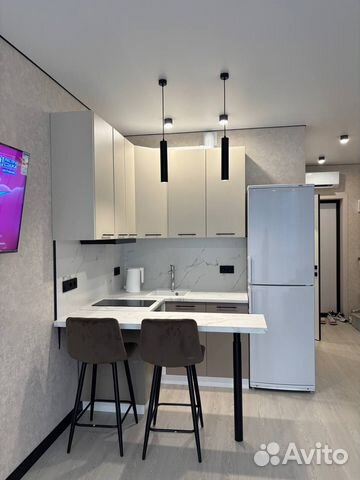 

Квартира-студия, 28 м², 2 кровати