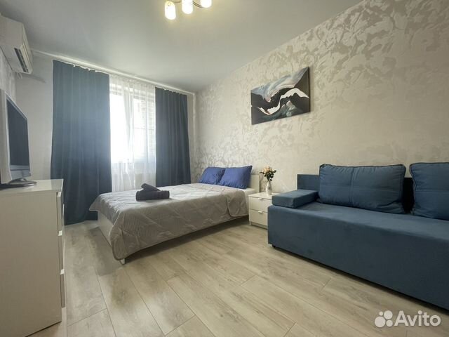 

1-к. квартира, 40 м², 2 кровати