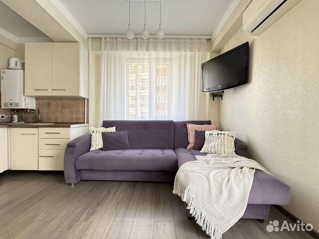 

1-к. квартира, 45 м², 2 кровати