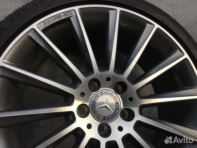 Оригинальные колеса на Mercedes C-Class W205 R19 Оригинальные колеса на Mercedes C-Class W205 R19