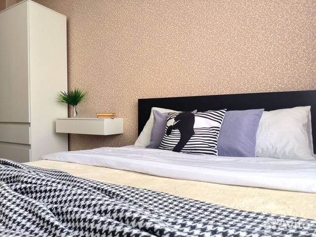 

1-к. квартира, 38 м², 2 кровати