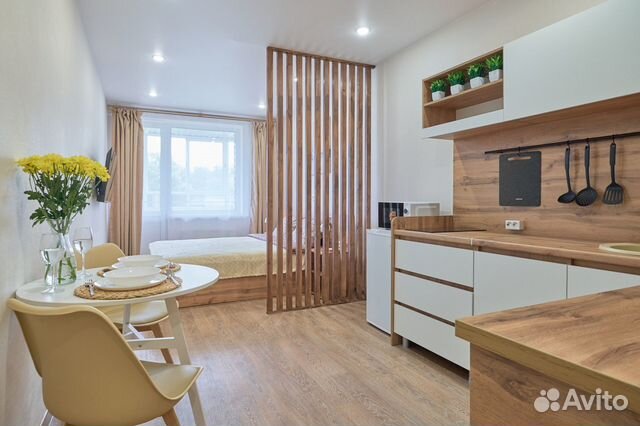 

Квартира-студия, 30 м², 1 кровать