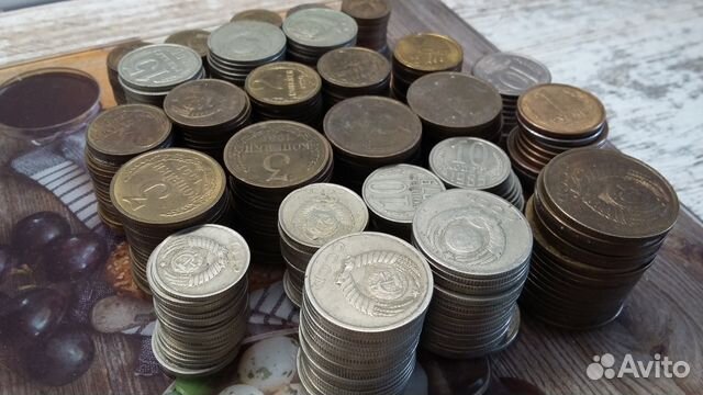 Монеты СССР 1961-1993 более 500шт Монеты СССР 1961-1993 более 500шт