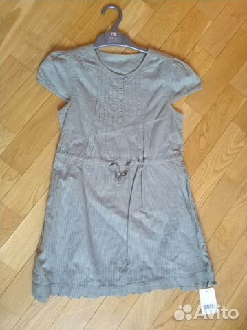 Платье новое для девочки Mothercare Мазекеа р.128