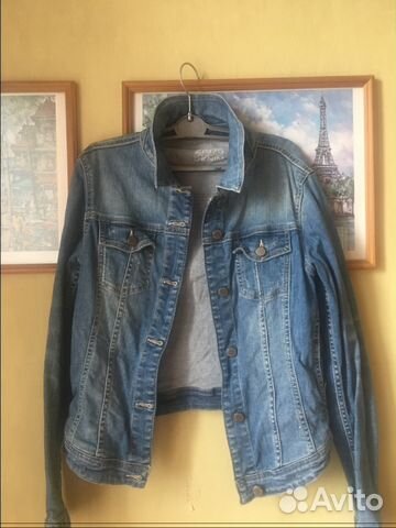 Zara джинсовая куртка