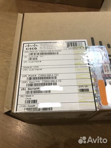 Новые Cisco C3850-NM-4-1G со склада в Москве