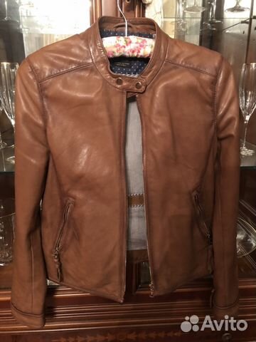 Куртка кожаная massimo dutti новая Куртка кожаная massimo dutti новая