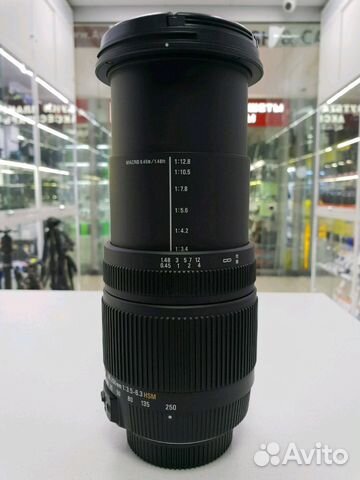 Sigma AF 18-250mm f/3.5-6.3 OS Nikon Комиссионный